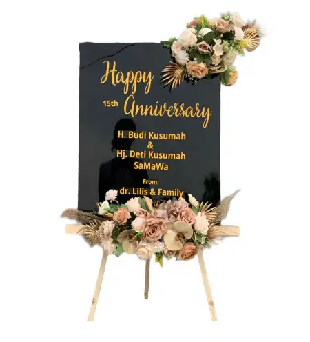 Papan Bunga Akrilik sukapura